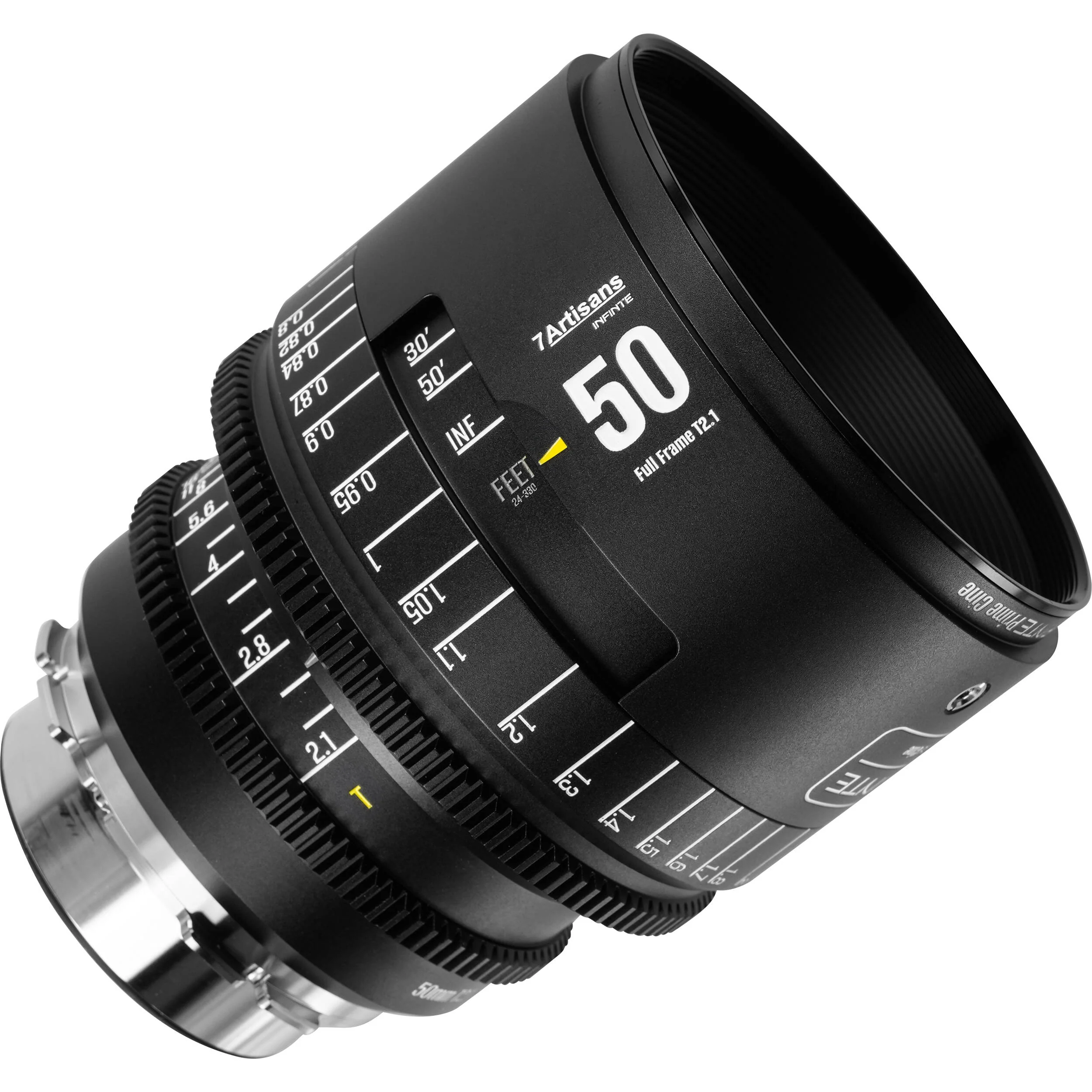 7Artisans INFINTE 50mm T2.1 Cine Lens (ARRI PL, Black) - Image 2