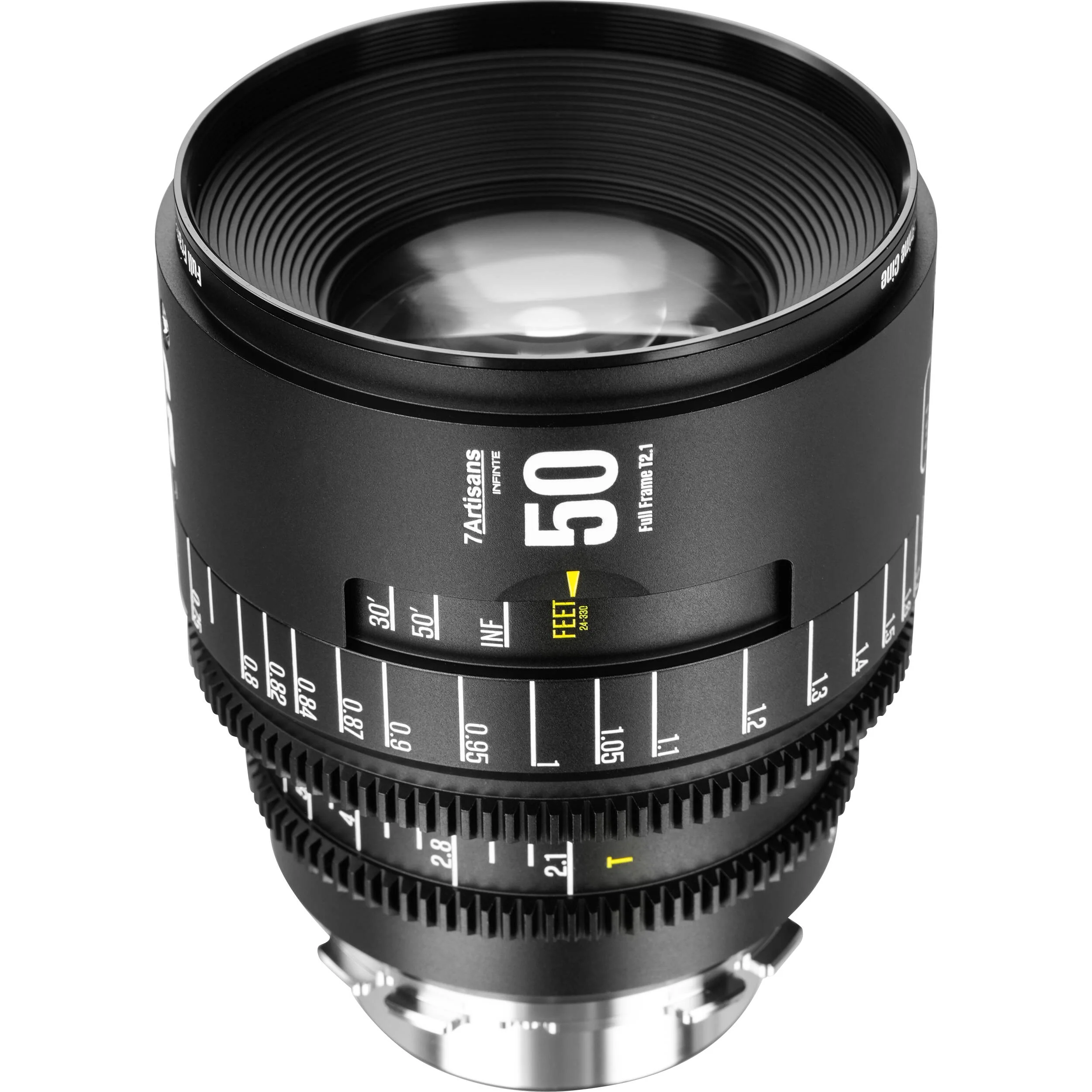 7Artisans INFINTE 50mm T2.1 Cine Lens (Canon EF, Black) - Image 5