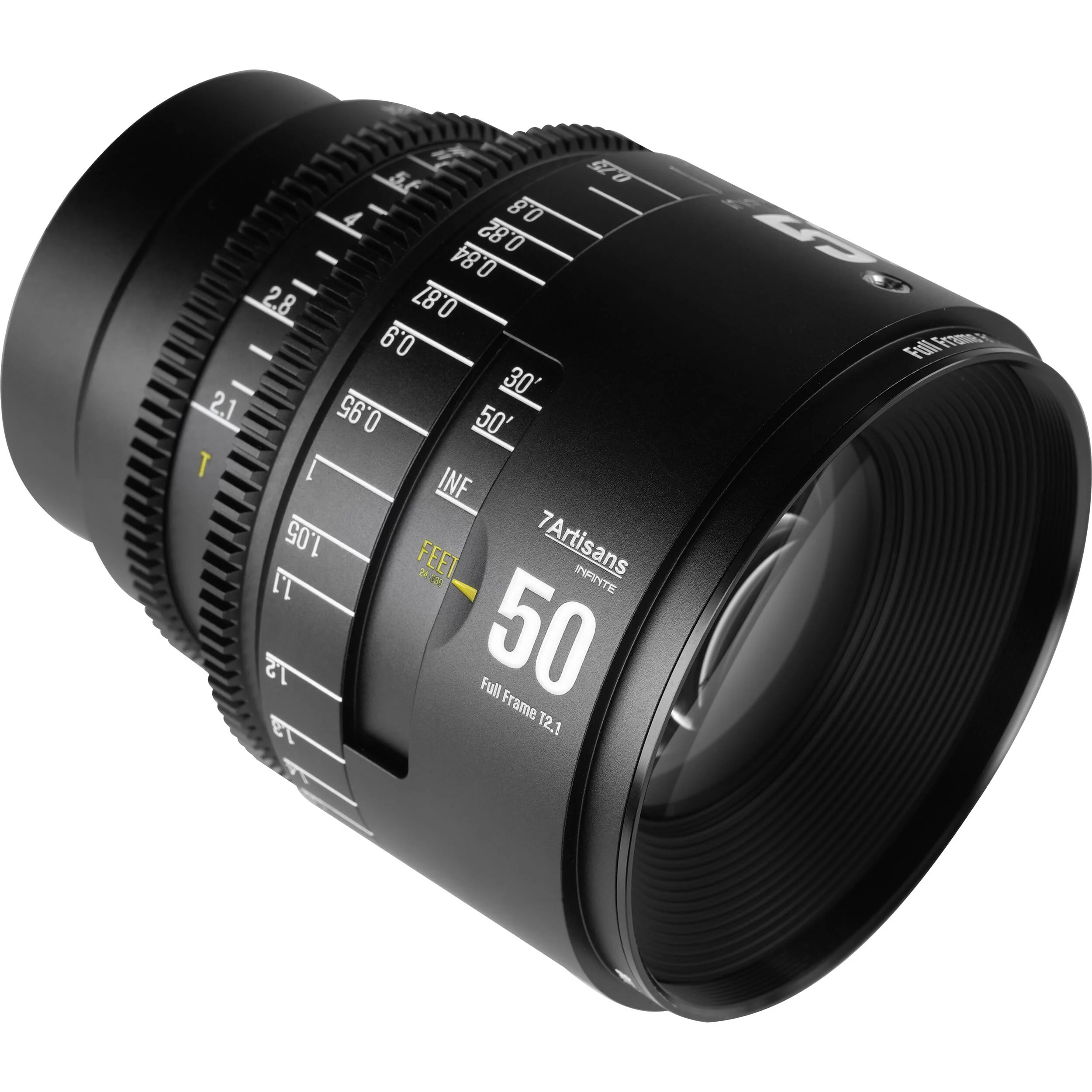 7Artisans INFINTE 50mm T2.1 Cine Lens (Canon EF, Black) - Image 7