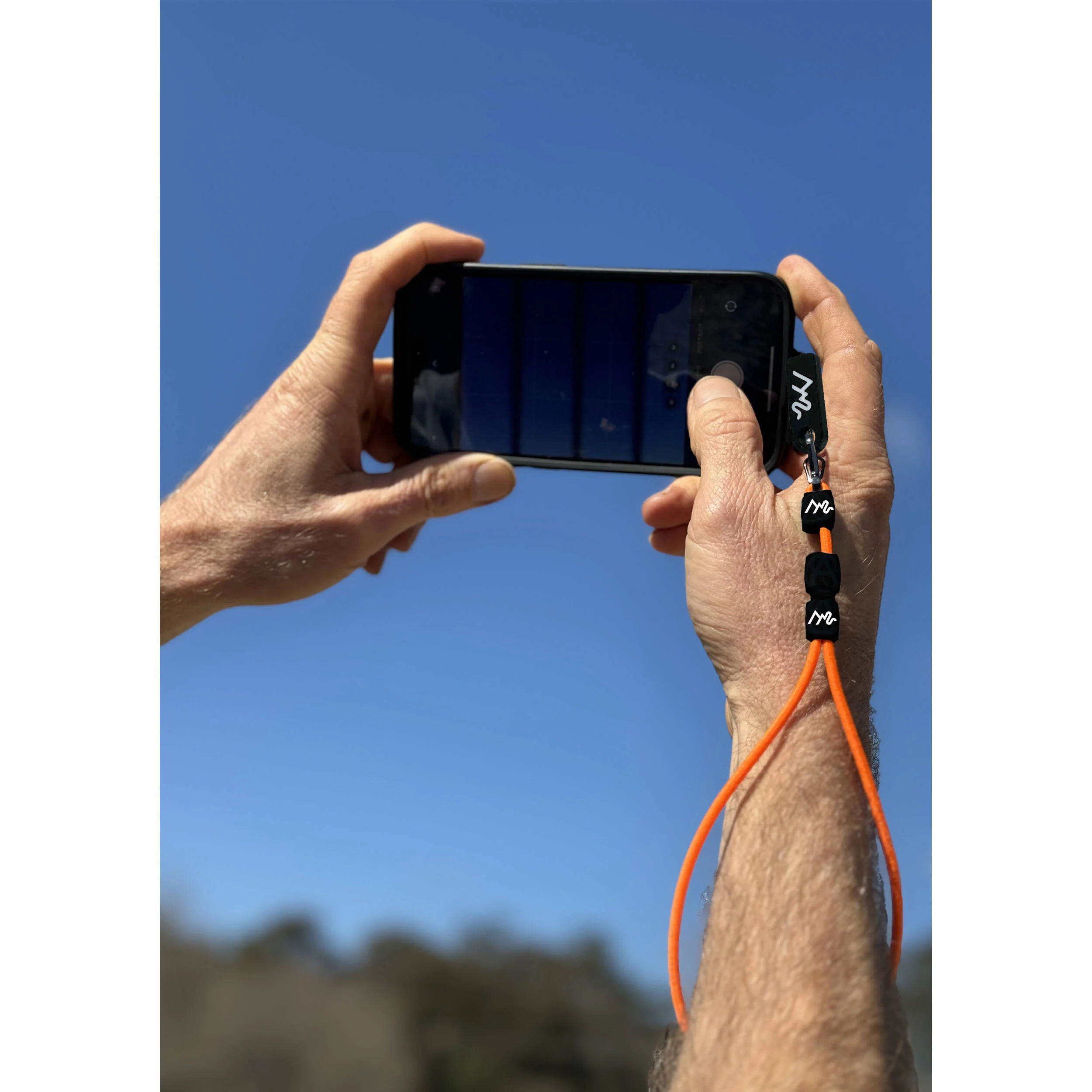 Action Sports Anchor Wristy Phone Strap (Fluorescent Orange) - Image 3