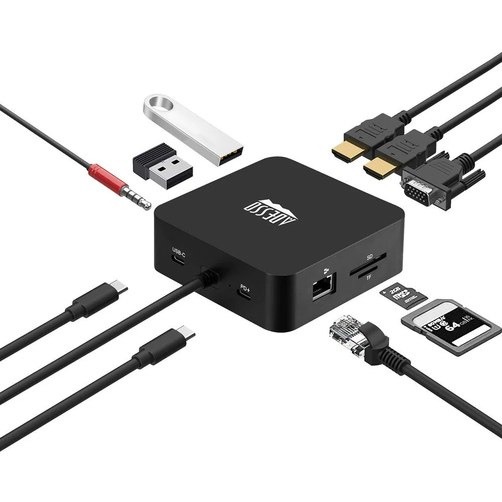 Adesso 11-in-1 USB-C Multi-Port Docking Station - Image 6