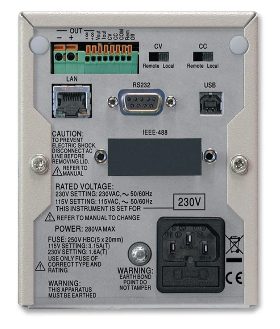 AIM-TTI Instruments PL068 PL068 Bench Power Supply Linear Regulated Adjustable 1 Output 0 V 6 A 8 - Image 2