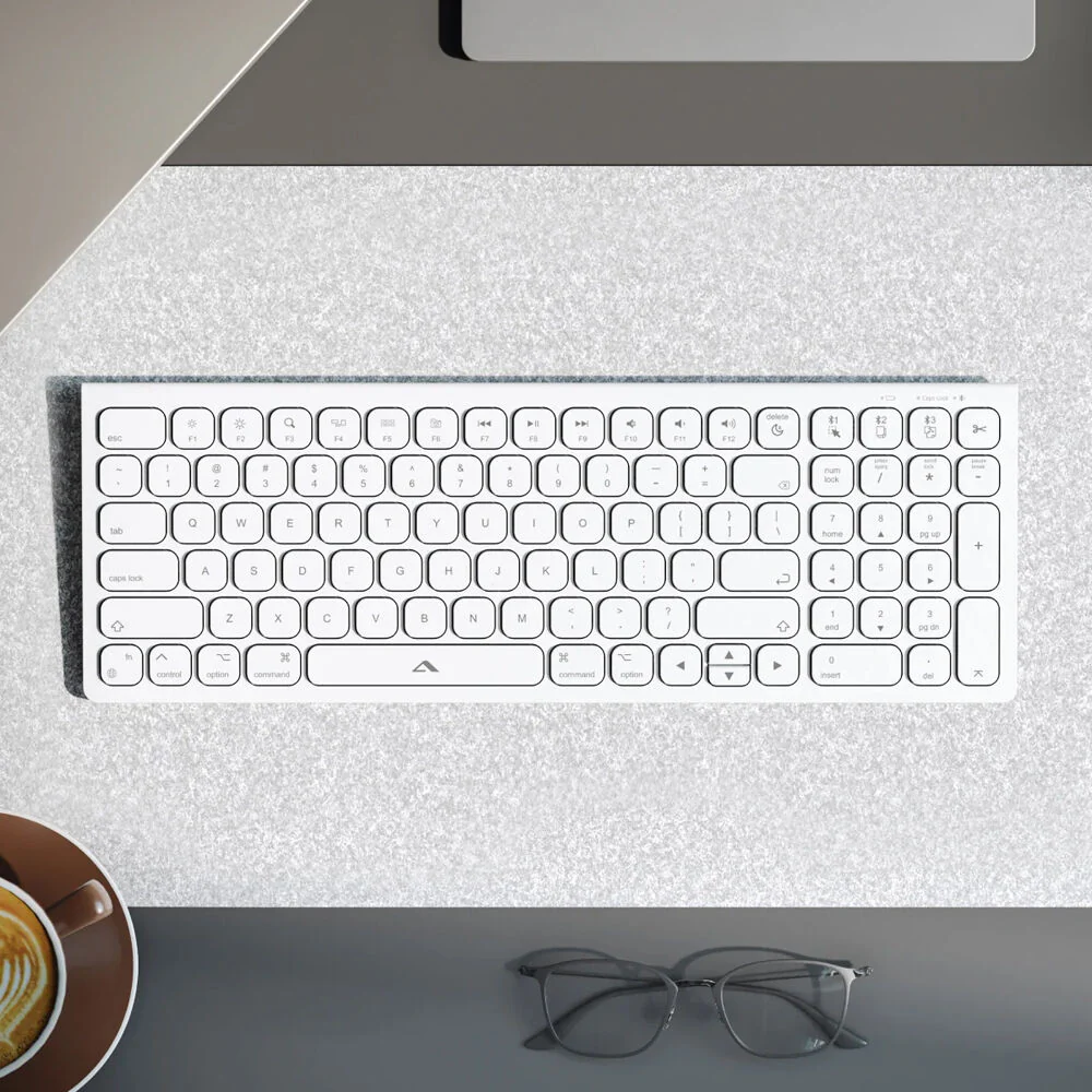 ALOGIC Echelon Compact USB-C Rechargeable Wireless Keyboard for macOS - Image 4