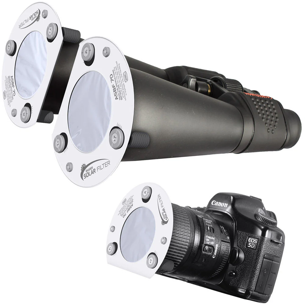 ALPINE ASTRONOMICAL 60mm Baader AstroSolar White-Light Solar Filter for Binoculars (Single) - Image 4