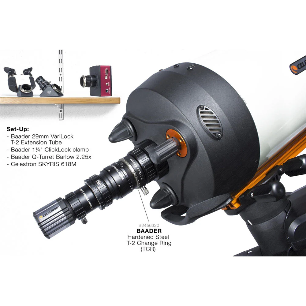 Alpine Astronomical Baader Ultrashort SCT T-Adapter (Matte Black) - Image 5