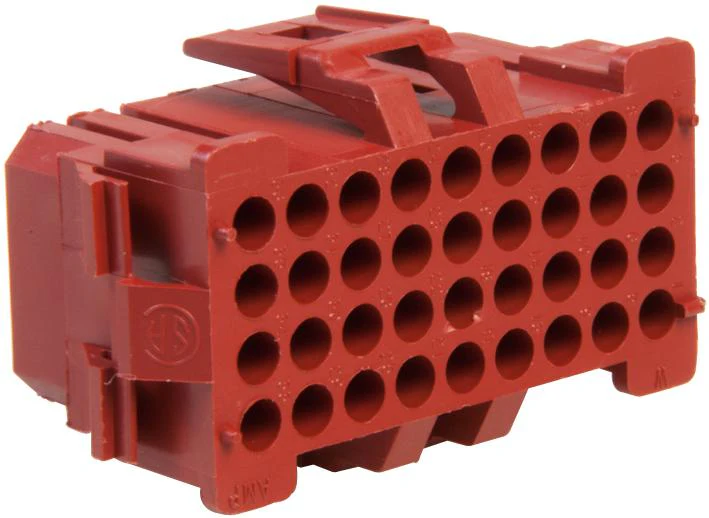 AMP - TE Connectivity 1-640526-0 1-640526-0 Connector Housing MR Plug 36 Ways 4.19 mm II Rectangular Contacts - Image 2