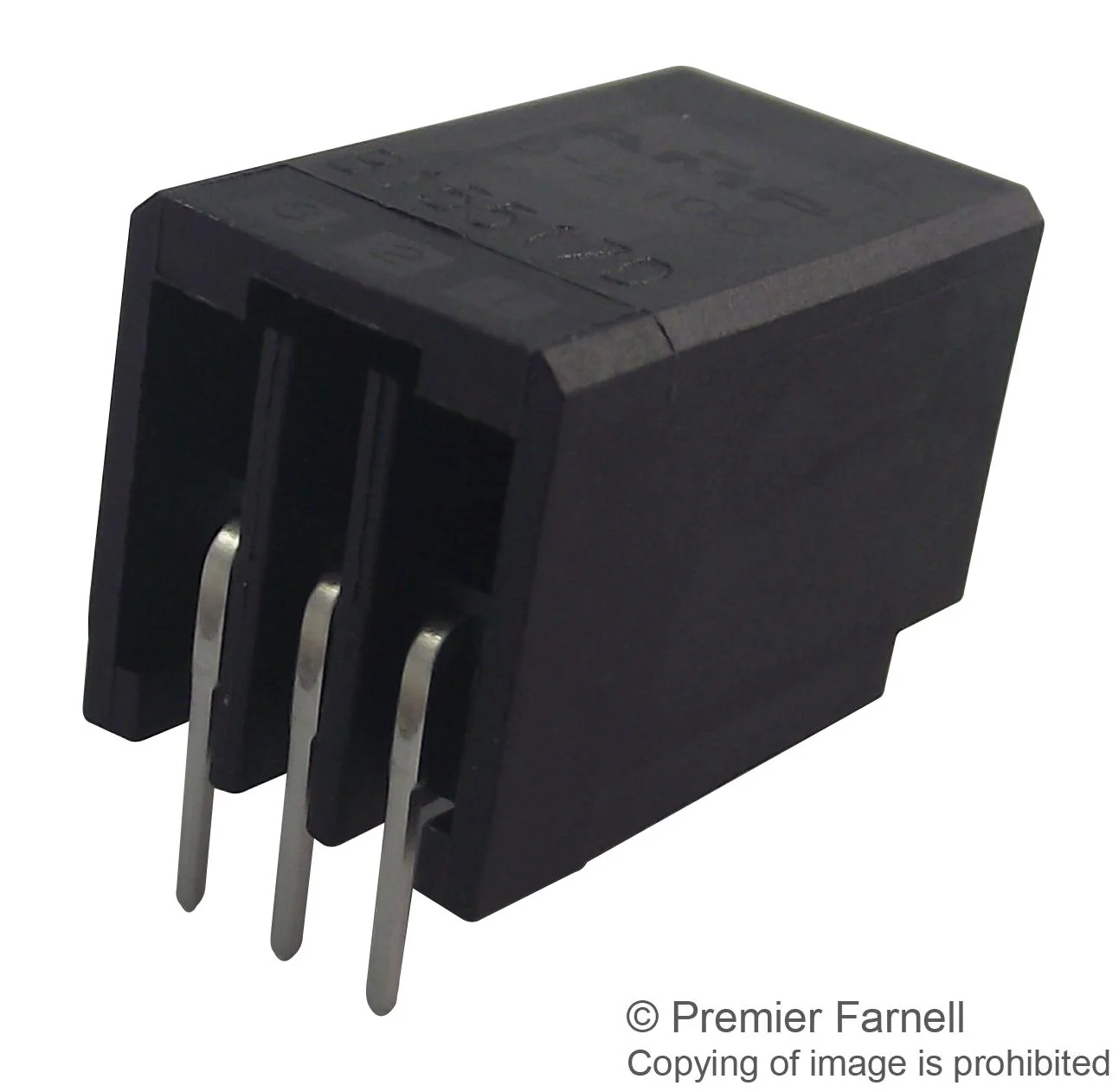 AMP - TE Connectivity 1376135-1 1376135-1 Pin Header Wire-to-Board 2.5 mm 1 Rows 3 Contacts Through Hole Right Angle Dynamic D-2100S - Image 2