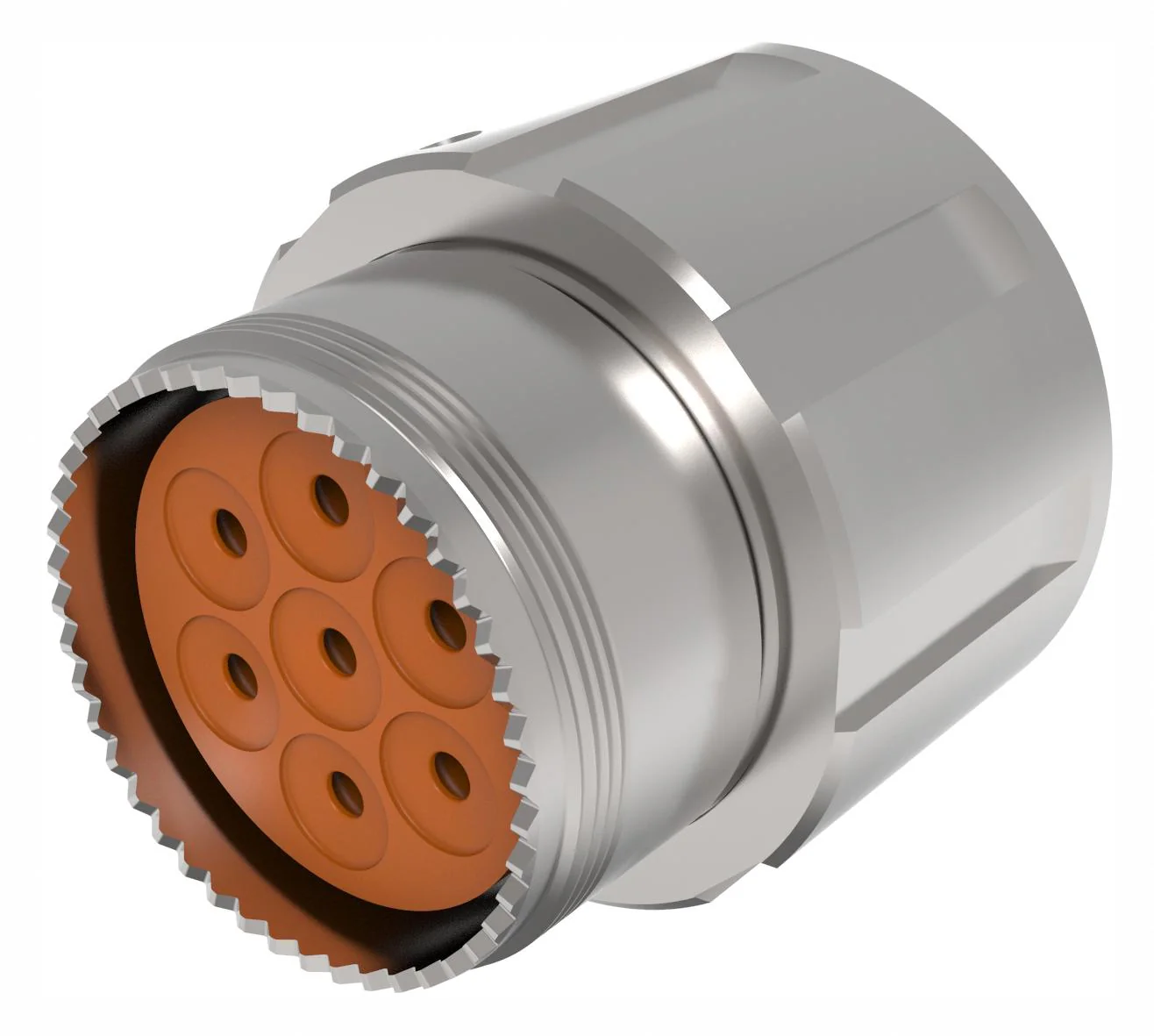Amphenol Aerospace TVM06DS-25L-10T Circular Conn Plug 25L-10 7POS - Image 3