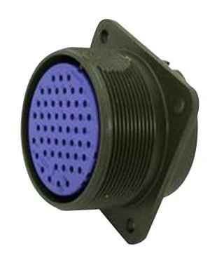 Amphenol Industrial AIT2-24-51SC AIT2-24-51SC Circular Connector AIT Series Box Mount Receptacle 5 Contacts Crimp Socket Threaded 24-51