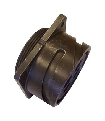 AMPHENOL INDUSTRIAL GTC02R20-19S Circular Connector, GTC Series, MIL-DTL-5015 Series, Box Mount Receptacle, 3 Contacts, Crimp Socket