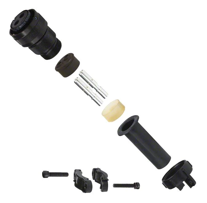 Amphenol Industrial GTC06-20-24S GTC06-20-24S Circular Connector GT Series Straight Plug 4 Contacts Crimp Socket Reverse Bayonet 20-24