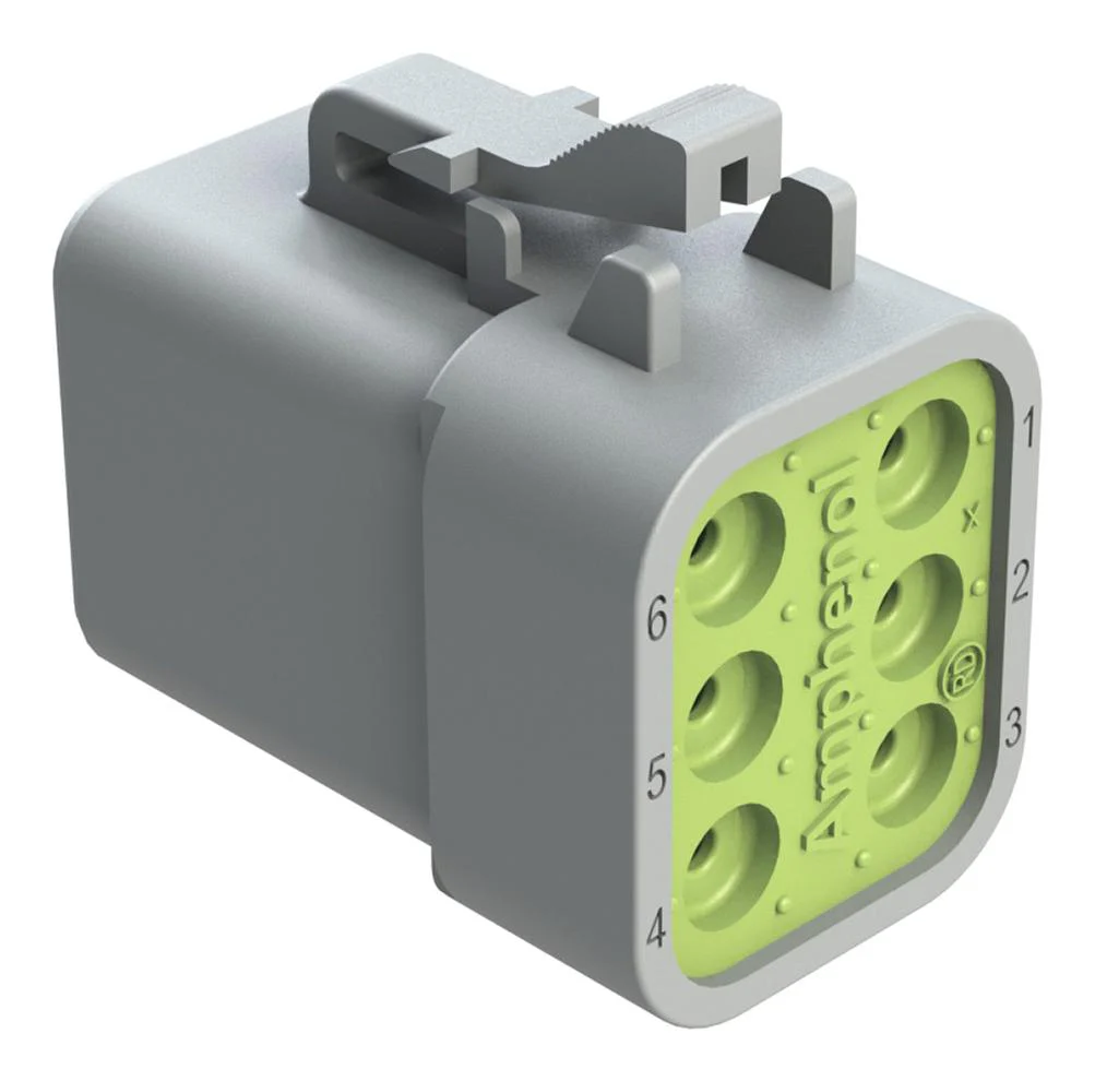 Amphenol SINE/TUCHEL ATP06-6S ATP06-6S Automotive Connector Housing ATP Plug 6 Ways - Image 2