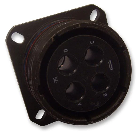 AMPHENOL SOCAPEX D38999/20WJ29PA Circular Connector, MIL-DTL-38999 Series III, D38999/20 Series, Wall Mount Receptacle, 29 Contacts