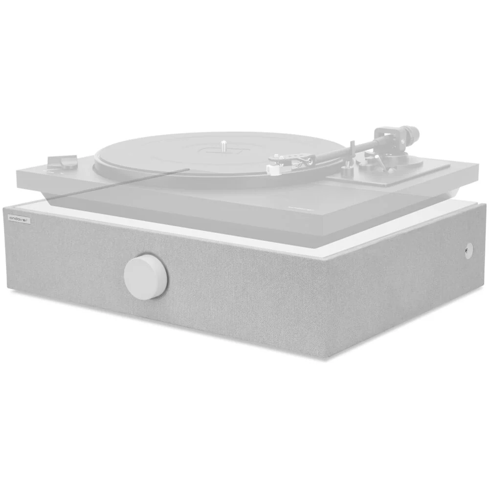 Andover Audio SpinBase MAX 2 Powered Turntable Speaker (White) - Image 5