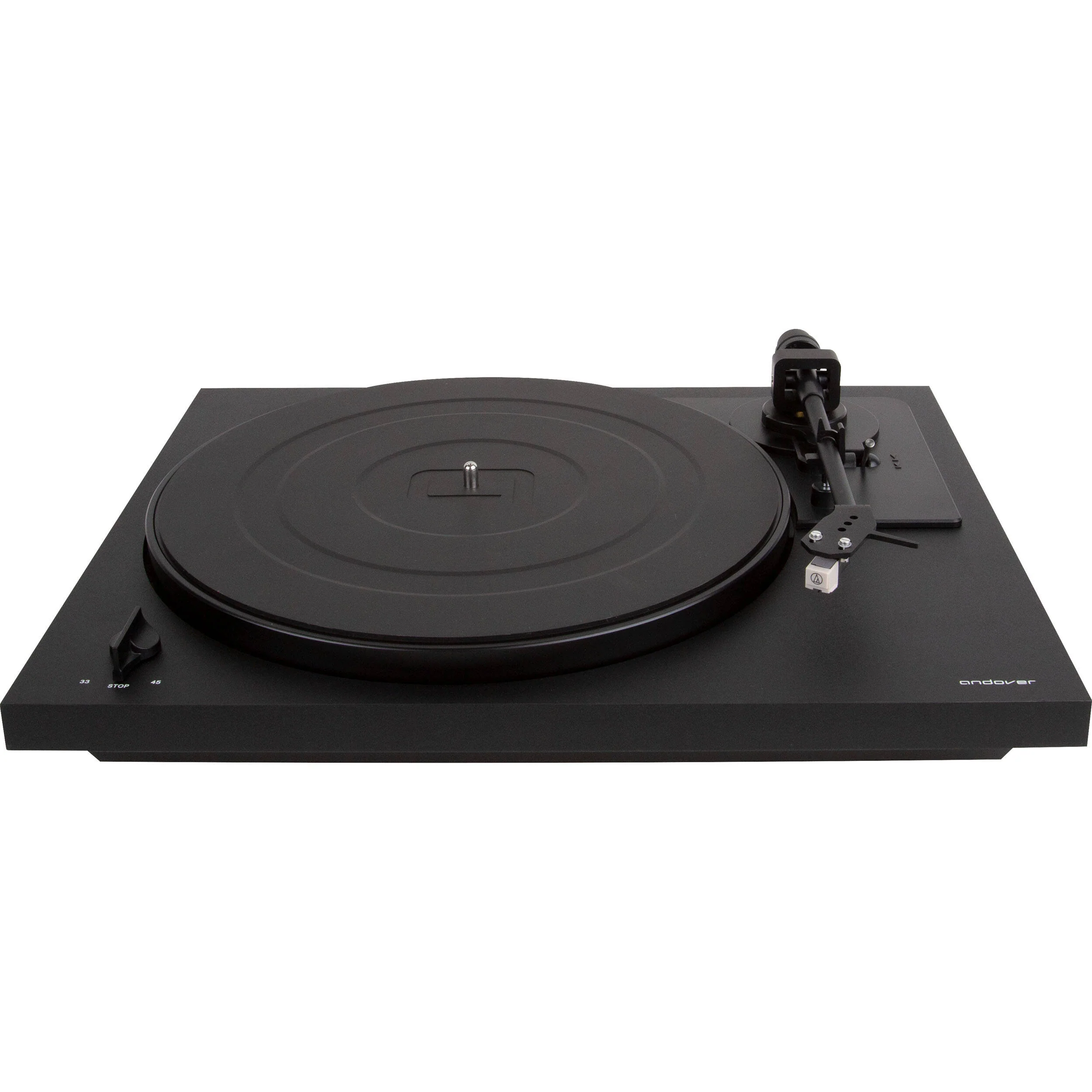 Andover Audio SpinDeck 2 Semi-Automatic Two-Speed Turntable (Black) - Image 3