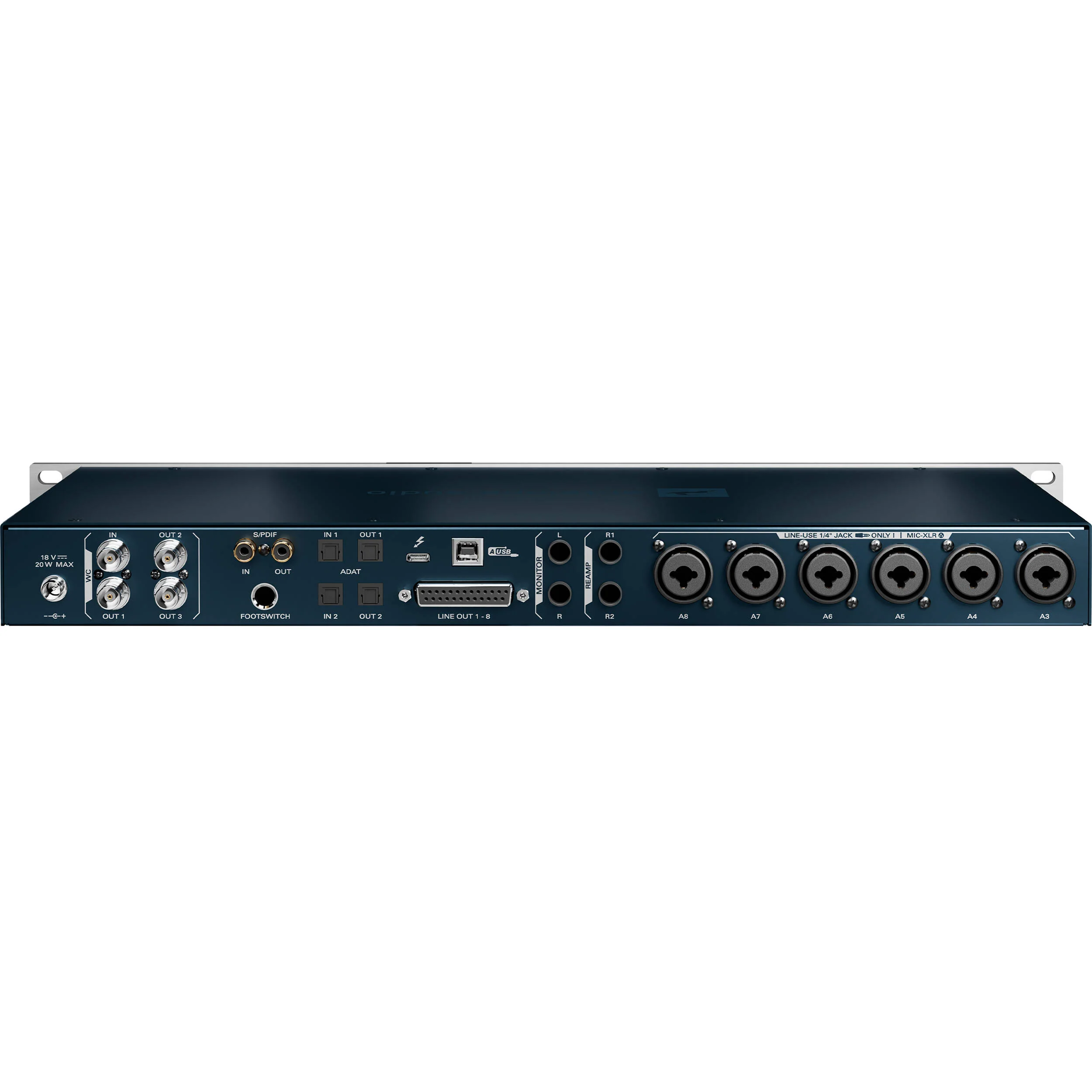 Antelope Discrete 8 Pro Synergy Core Rackmount 26x32 Audio Interface - Image 5