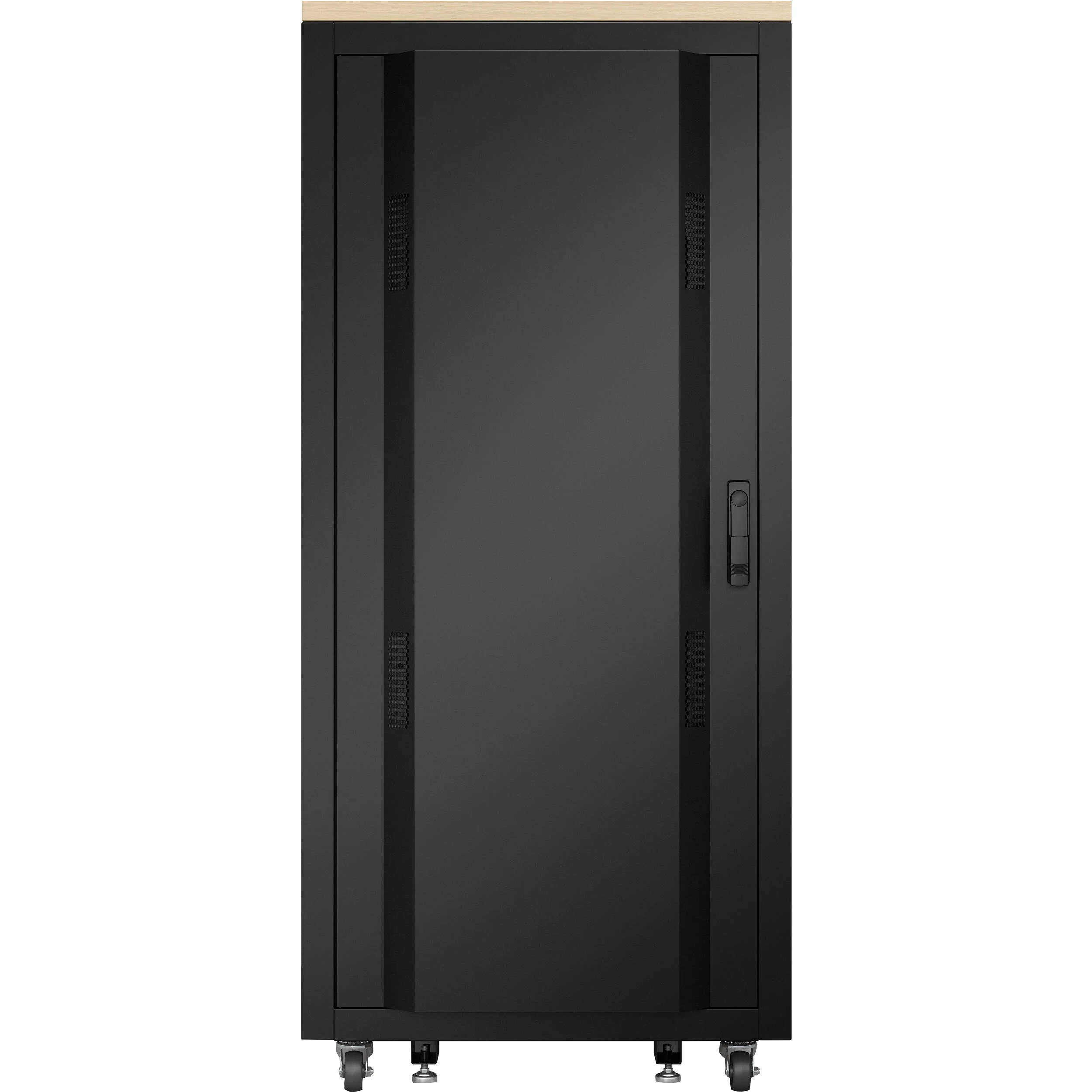 APC NetShelter Soundproof 32U Server Rack Enclosure (120V, Maple) - Image 2