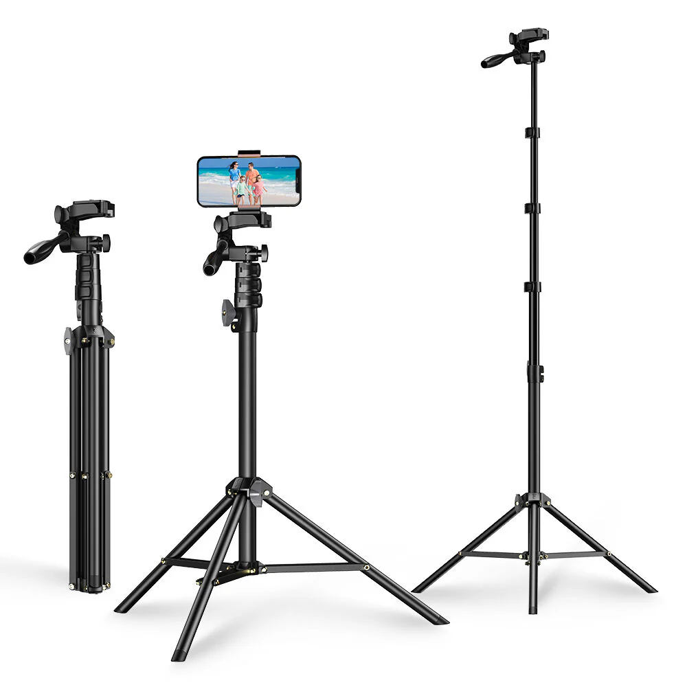 Apexel 70" Upgraded Cell Phone Selfie Stick with Tripod - Image 5