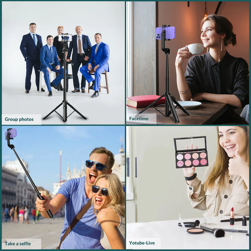 Apexel APL-D10 Multifunctional Selfie Stick (5') - Image 5