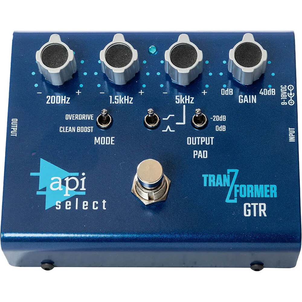 API AUDIO TranZformer GTR EQ and Boost Pedal - Image 2