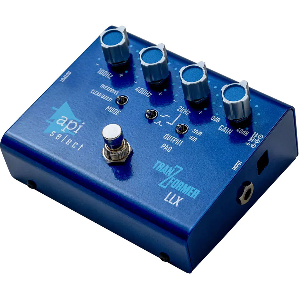 API AUDIO TranZformer LLX EQ, Boost, and Overdrive Pedal for Bass