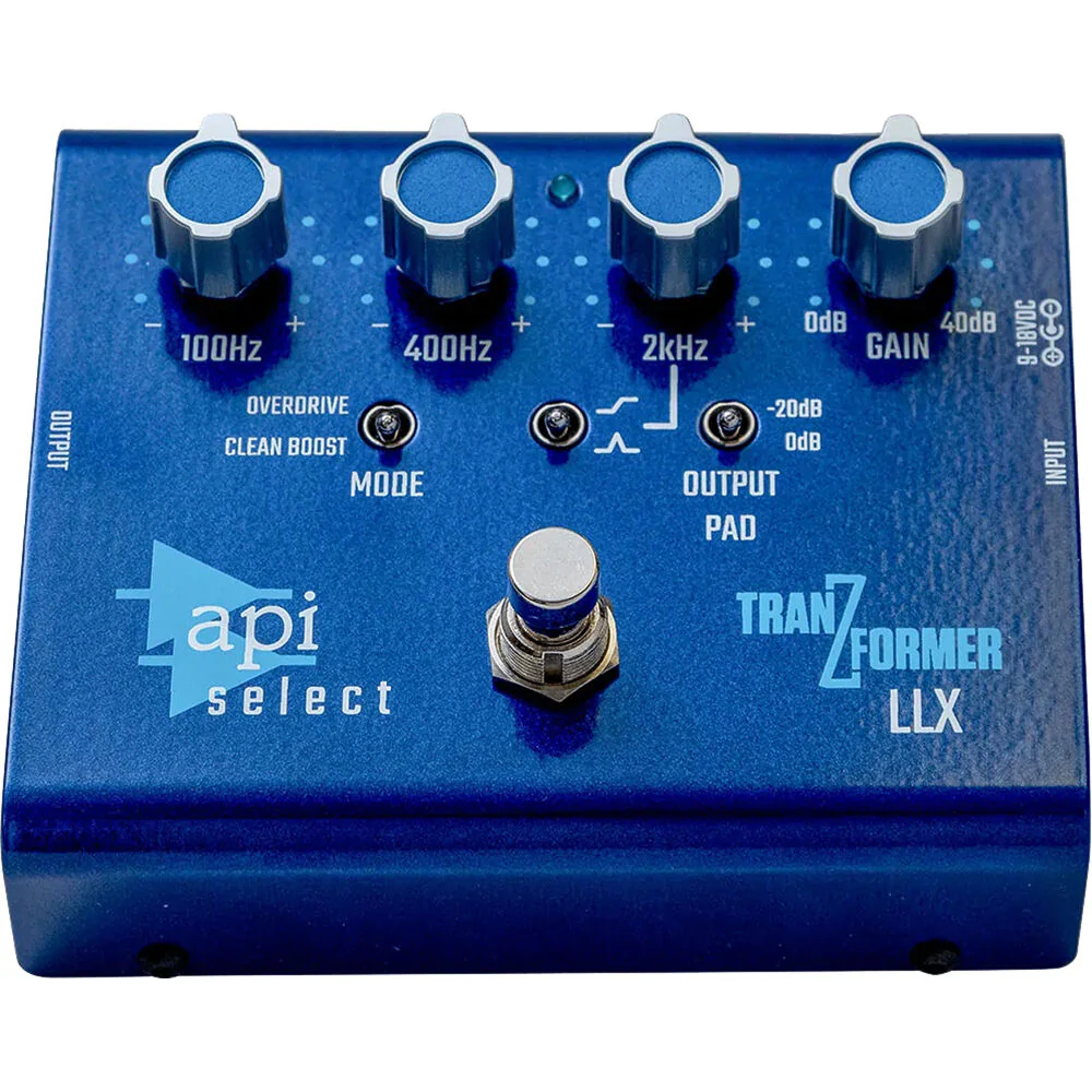 API AUDIO TranZformer LLX EQ, Boost, and Overdrive Pedal for Bass - Image 2