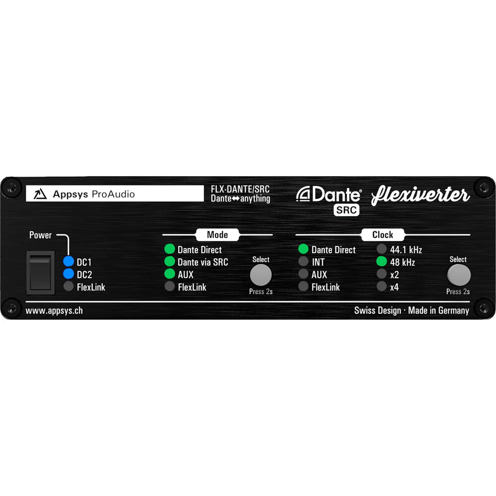Appsys ProAudio 64x64 Channel Dante Card for Flexiverter with Built-In SRC - Image 3