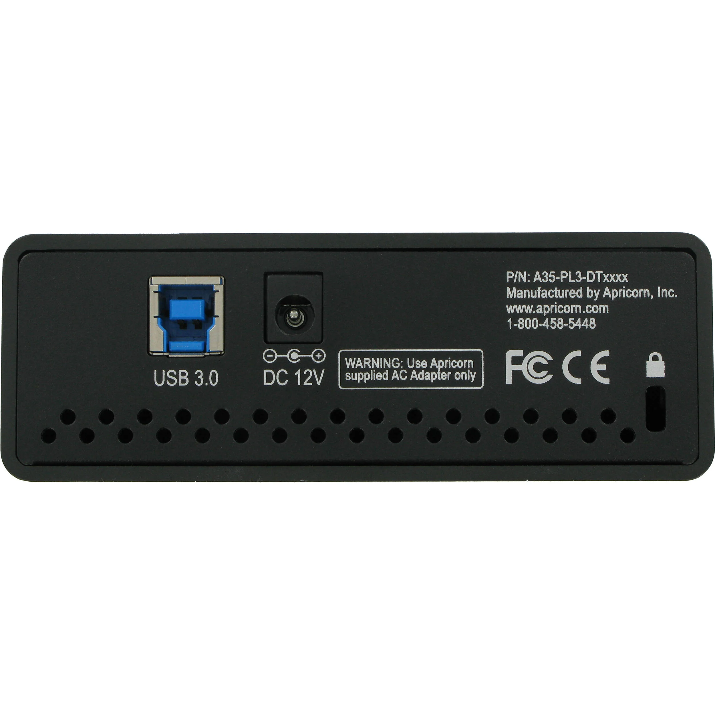 Apricorn 16TB Aegis Padlock DT FIPS 140-2 Level 2-Validated External Desktop Drive - Image 3