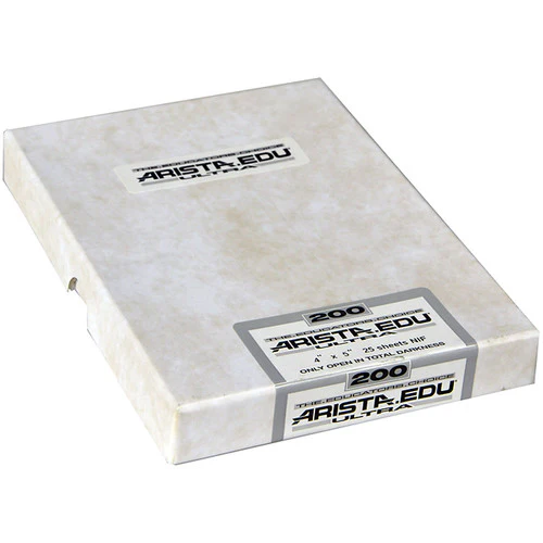 Arista EDU Ultra 200 Black and White Negative Film (8 x 10", 50 Sheets) - Image 4