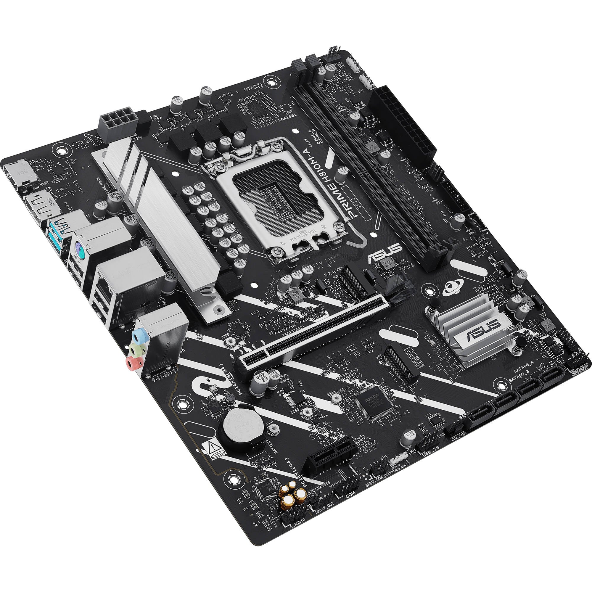 ASUS PRIME H810M-A-CSM LGA 1851 M-ATX Motherboard - Image 3
