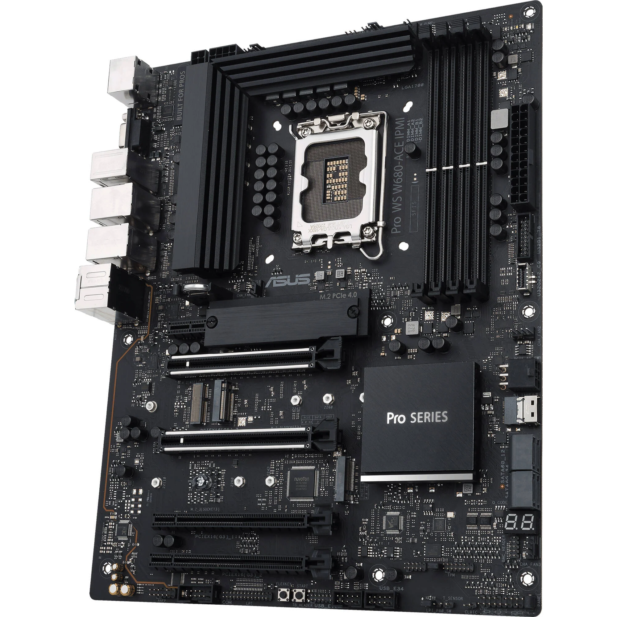 ASUS Pro WS W680-ACE IPMI LGA 1700 ATX Motherboard - Image 4