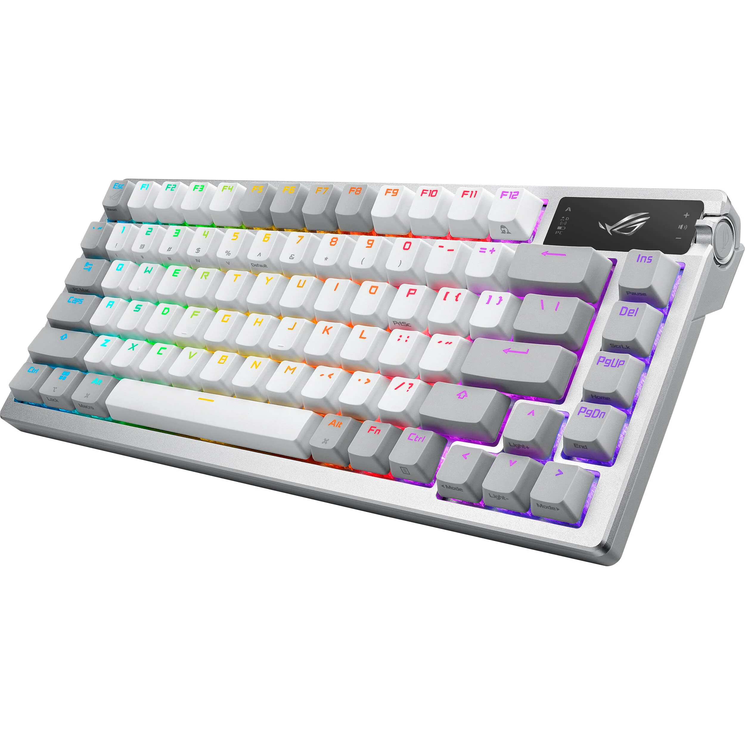 ASUS Republic of Gamers Azoth M701 Wireless Gaming Keyboard (White) - Image 5