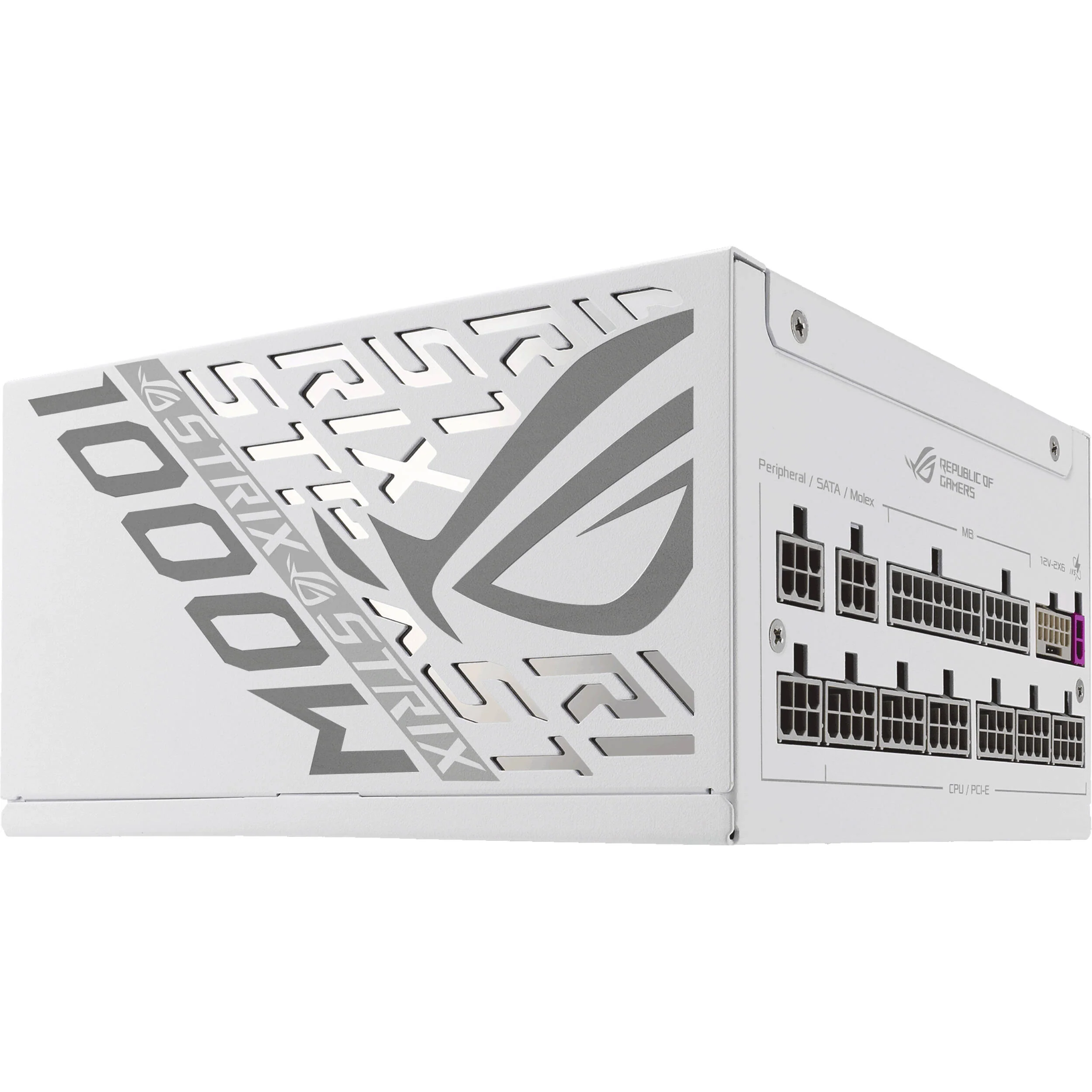 ASUS ROG STRIX 1000W 80 PLUS Platinum White Edition Modular Power Supply - Image 7