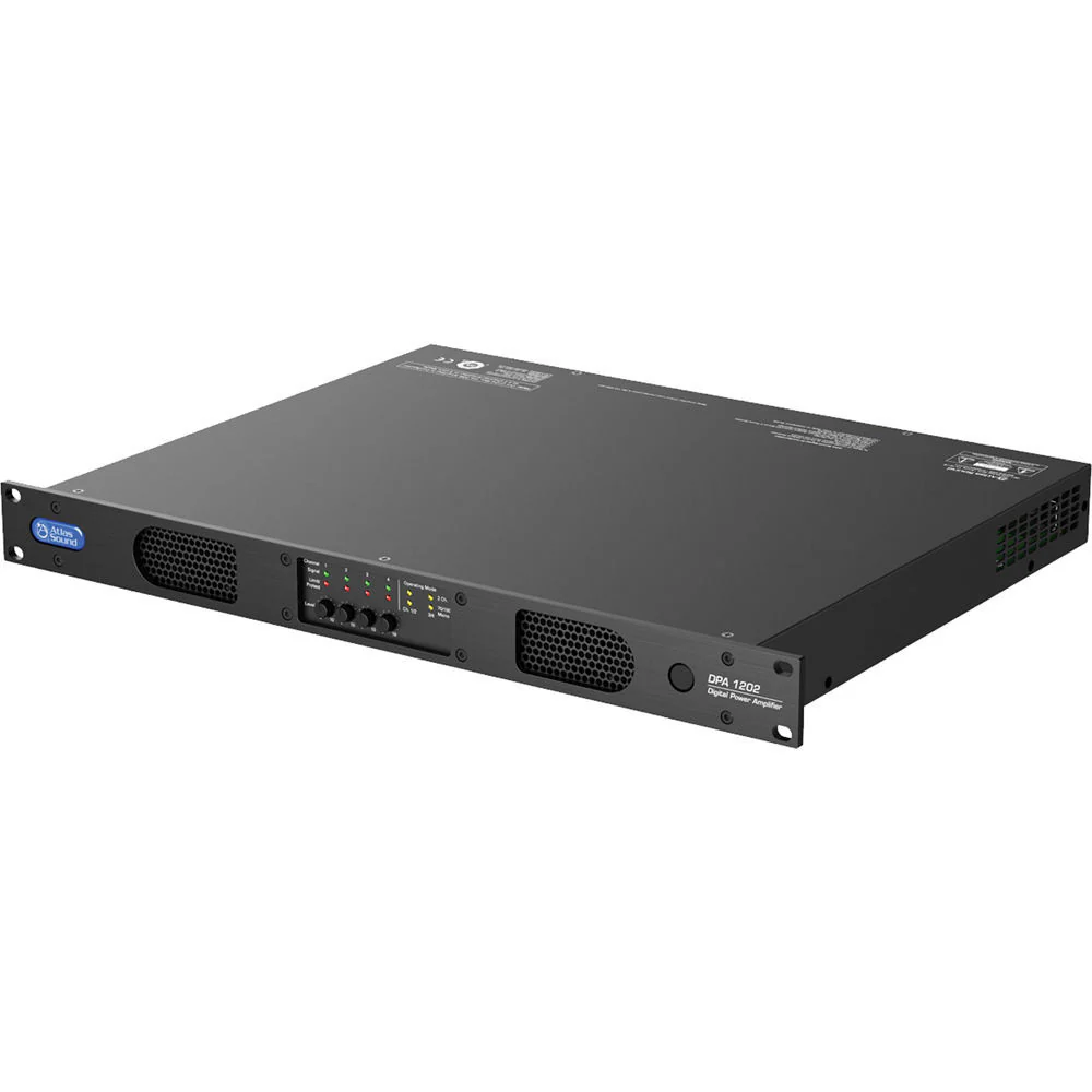Atlas Sound DPA1202 1200W Networkable Multi-Channel Power Amplifier - Image 2
