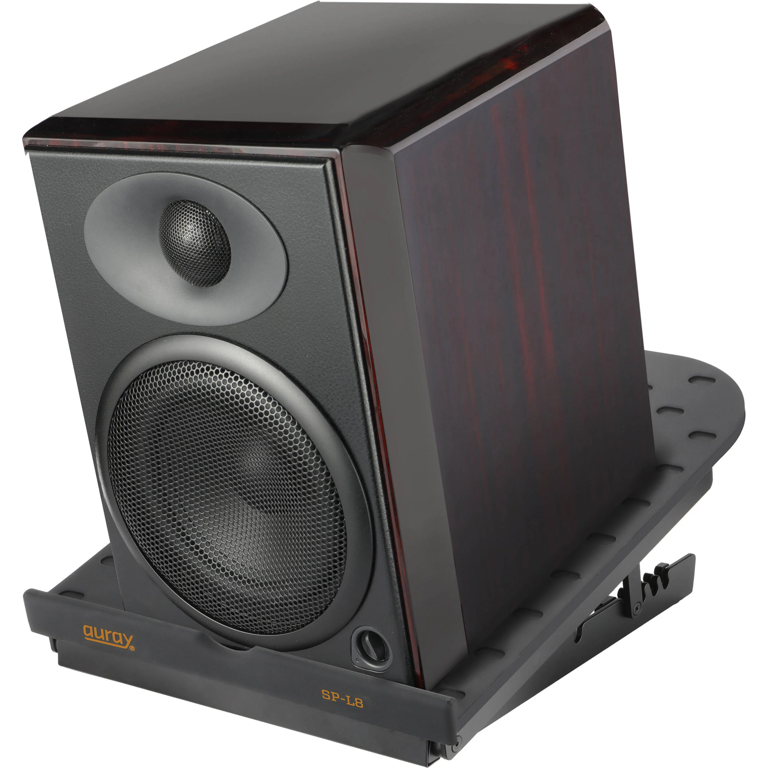 Auray SP-L8 Desktop Studio-Monitor Stand with Angle Adjust (Single, Large) - Image 3