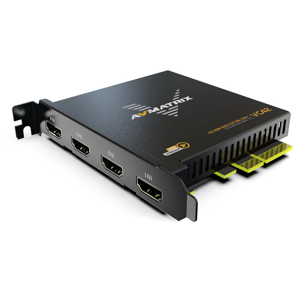 AVMATRIX VC42 1080p HDMI PCIe 4-Channel Capture Card - Image 5