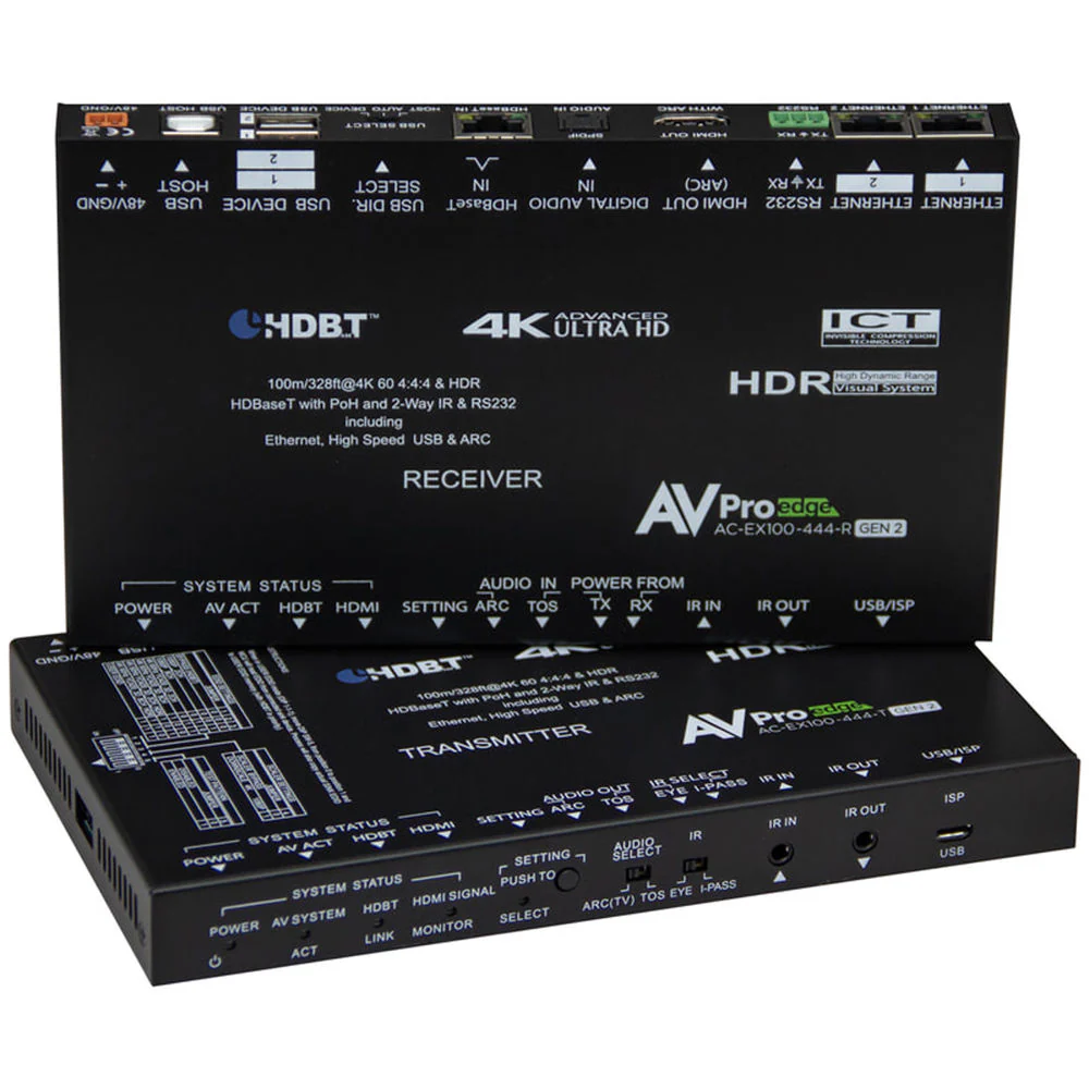 AVPro Edge 4K HDMI 2.0 over HDBaseT Tx/Rx Video Extender Kit (330') - Image 2