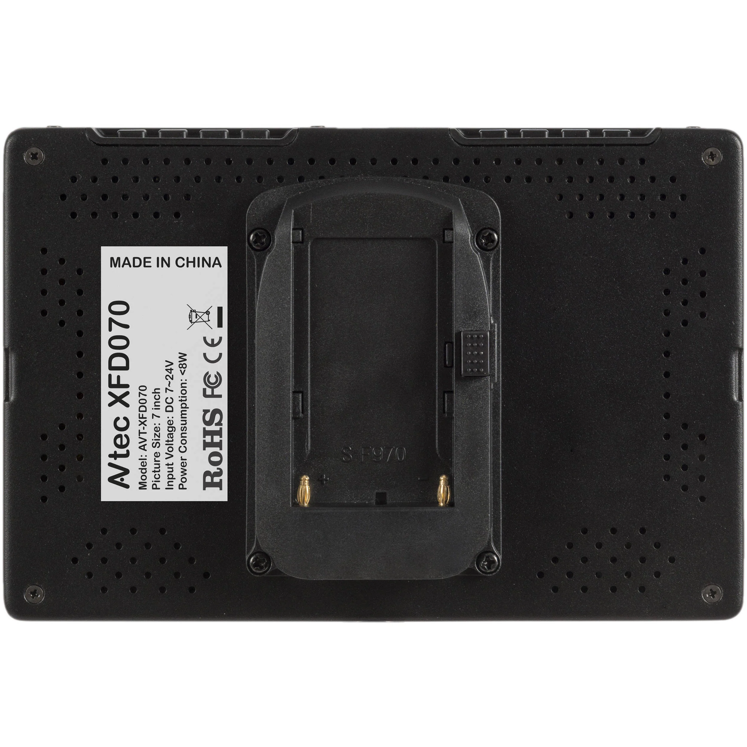 Avtec XFD070 7" On-Camera Monitor - Image 7