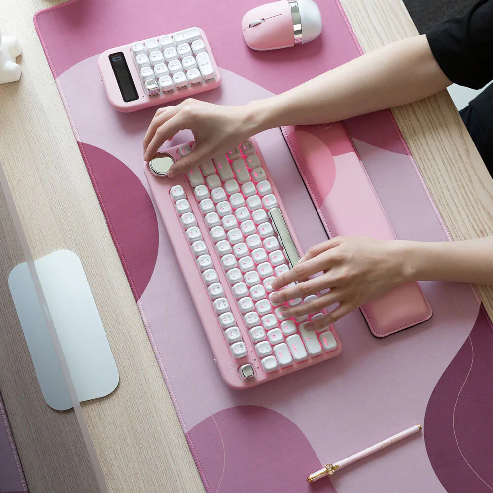 AZIO IZO Wireless Keyboard Series 2 (Pink Blossom) - Image 6