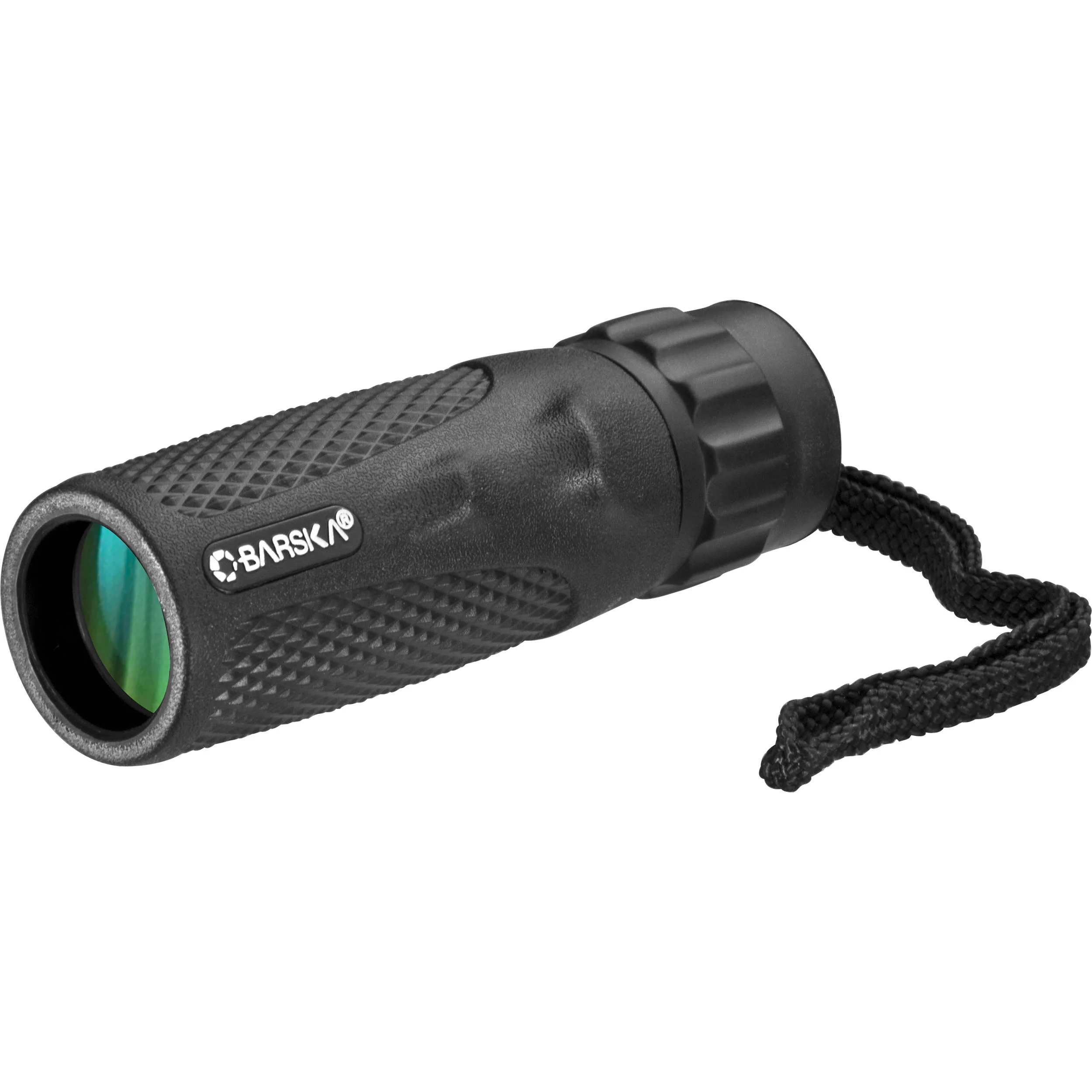 Barska 10x25 WP Blackhawk Monocular (Clamshell Packaging, Matte Black)