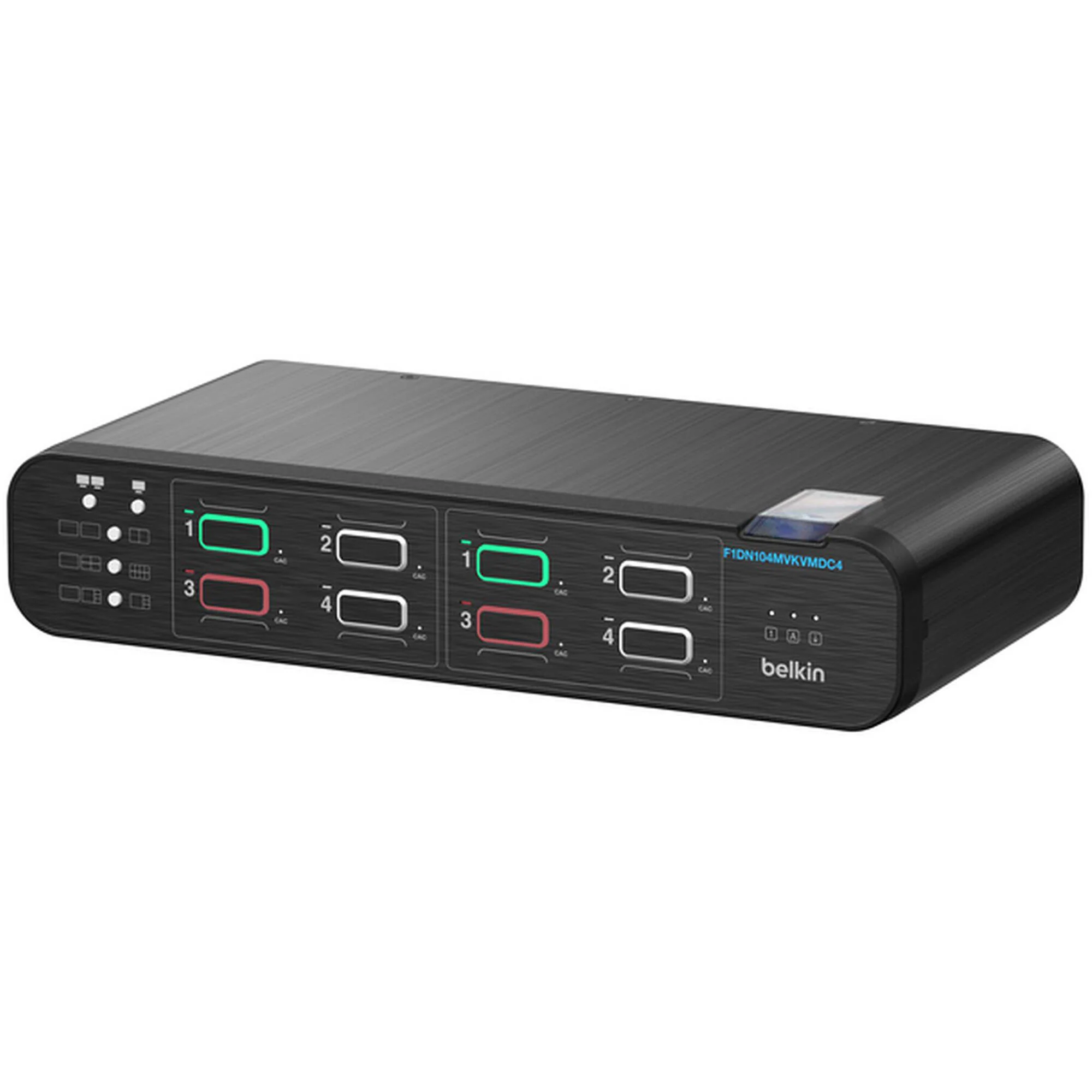 Belkin 4:2 DisplayPort MultiClave Secure KVM with CAC - Image 3