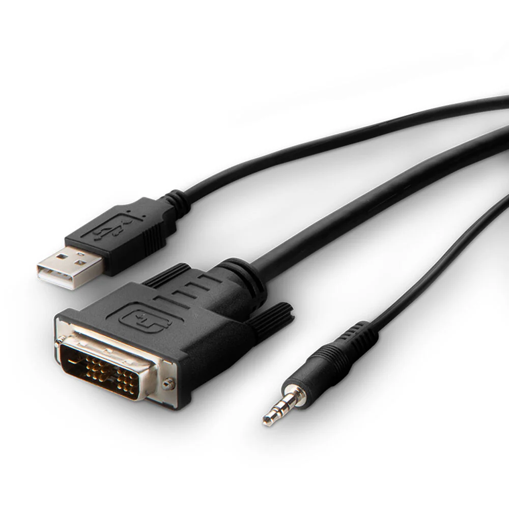 Belkin Single-Head DVI-I to HDMI Combo Cable Kit (6') - Image 2