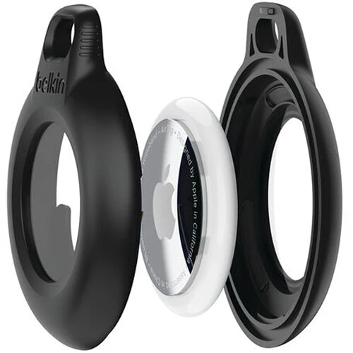 Belkin Waterproof AirTag Holder with Keyring (Single, Black) - Image 2
