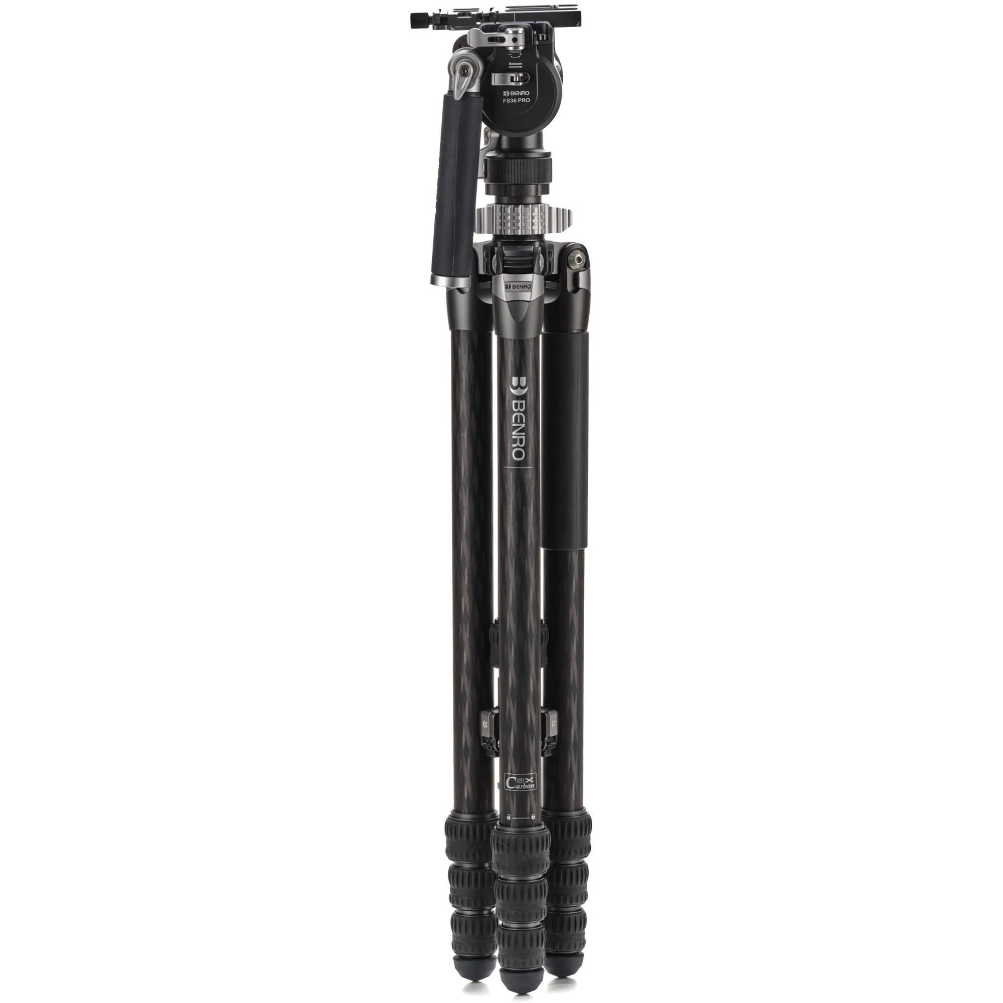 Benro KingPod 4-Section Tripod with FS36PRO Head (Carbon Fiber) - Image 2
