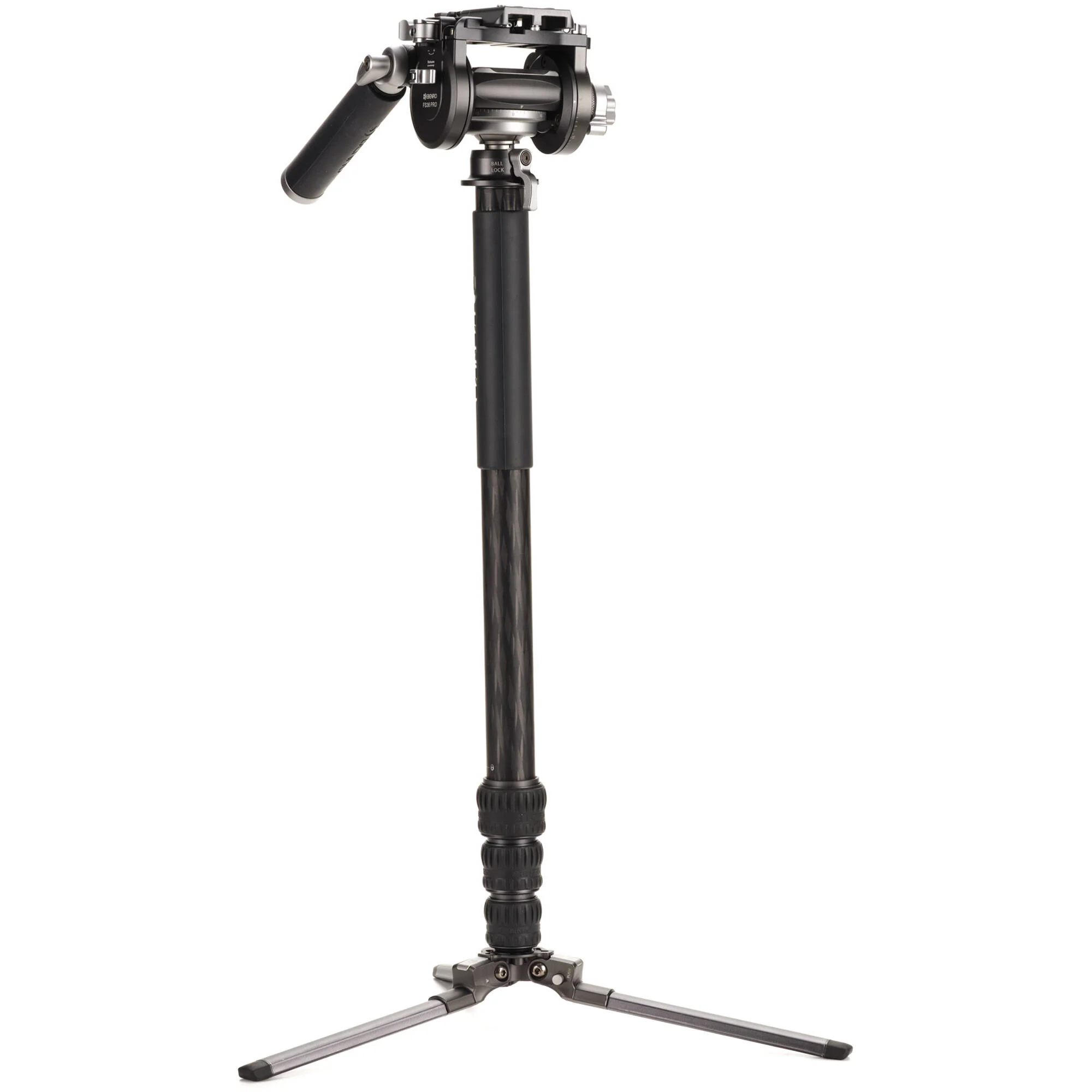 Benro KingPod 4-Section Tripod with FS36PRO Head (Carbon Fiber) - Image 4