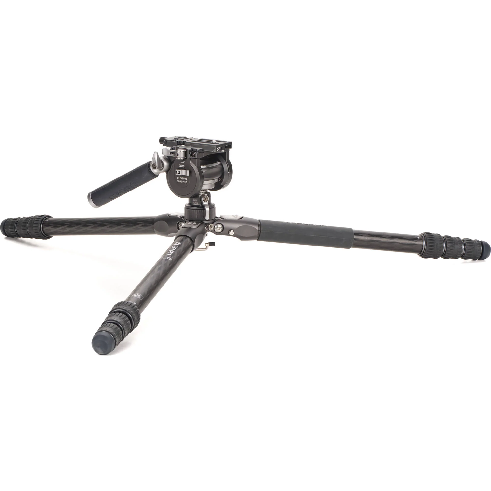 Benro Tortoise 4-Section Tripod with FS36PRO Head (Carbon Fiber) - Image 5