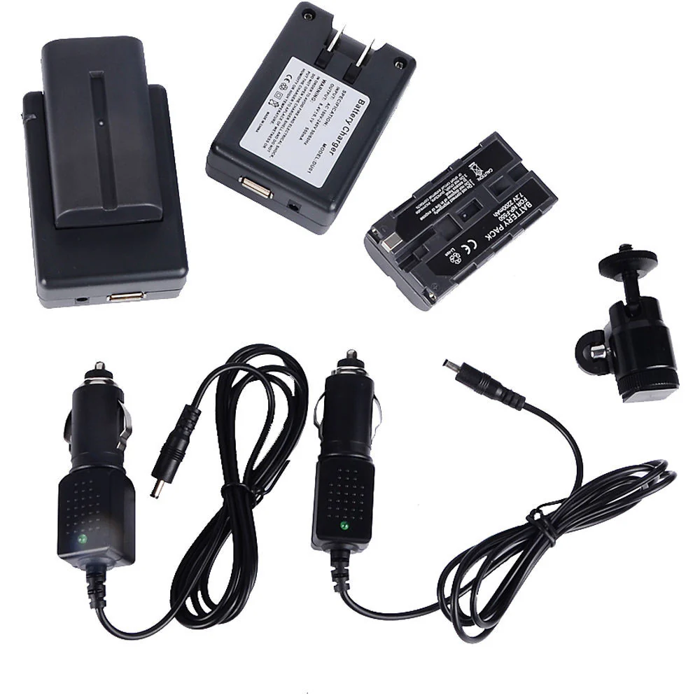 Bescor FP-312K 2-Point LED Light Kit with Light Stands - Image 8