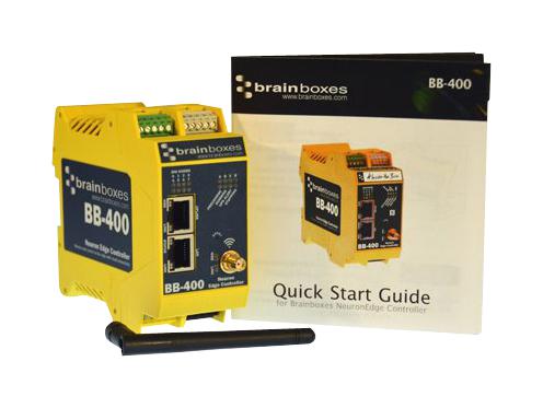 Brainboxes BB-400 Smart Controller Neuronedge Industry 4 Ethernet Wifi Bluetooth Serial5 to 30 Vdc - Image 3