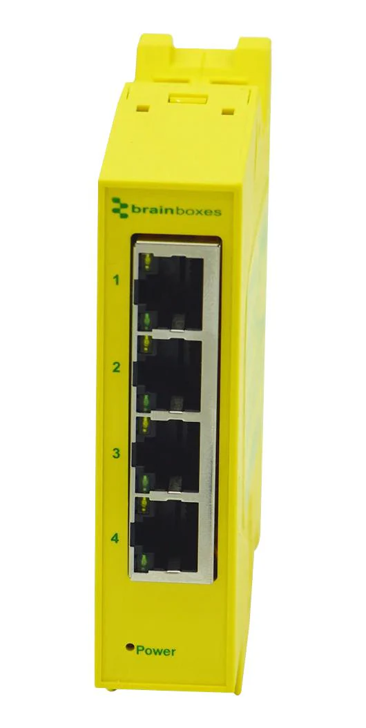 Brainboxes SW-514. SW-514. Ethernet Switch Gigabit RJ45 X 4 New - Image 3