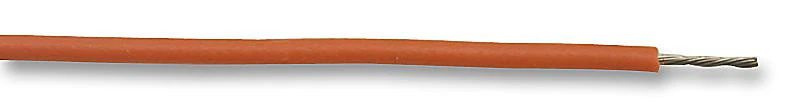 BRAND REX SPC00449A009 100M Wire, Equipment, PTFE, Orange, 20 AWG, 0.6 mm², 328.08 ft, 100 m